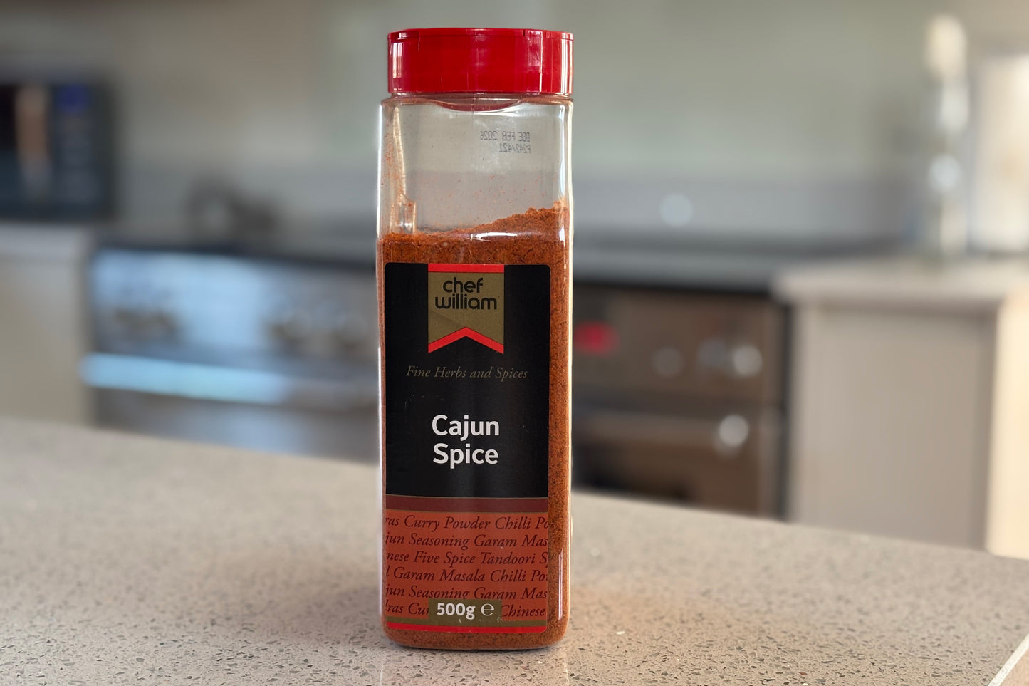 Chef William Cajun Spice 500g