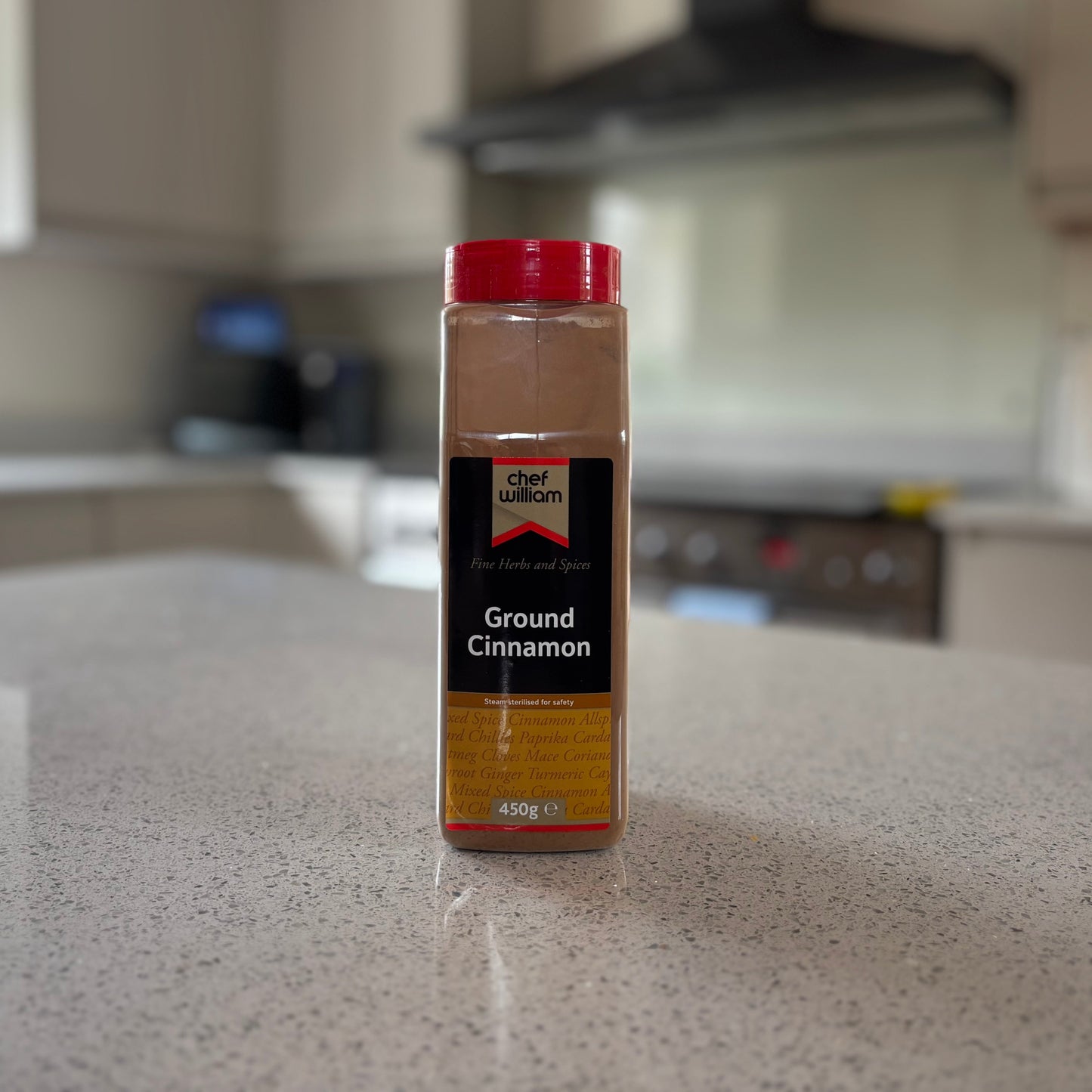 Chef William Ground Cinnamon 450g Lifestyle