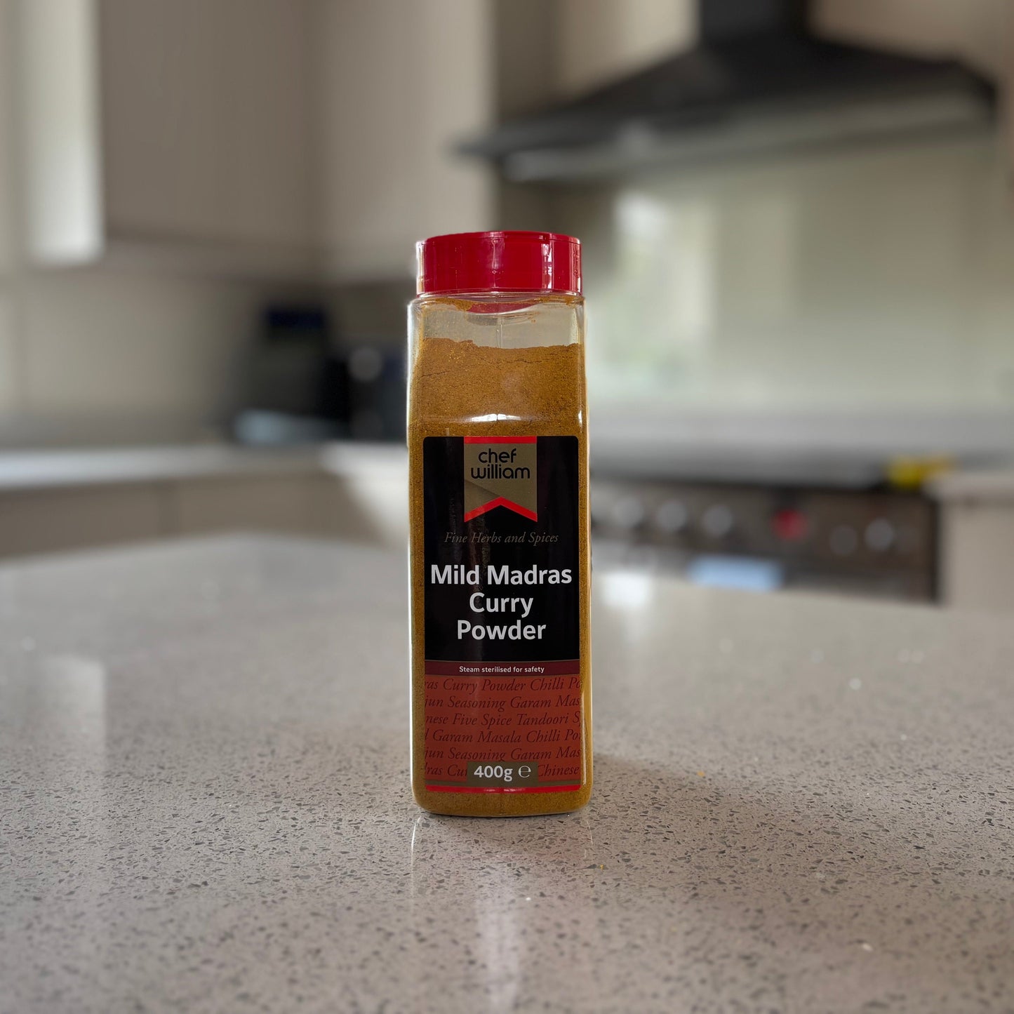 Chef William Mild Madras Curry Powder 400g