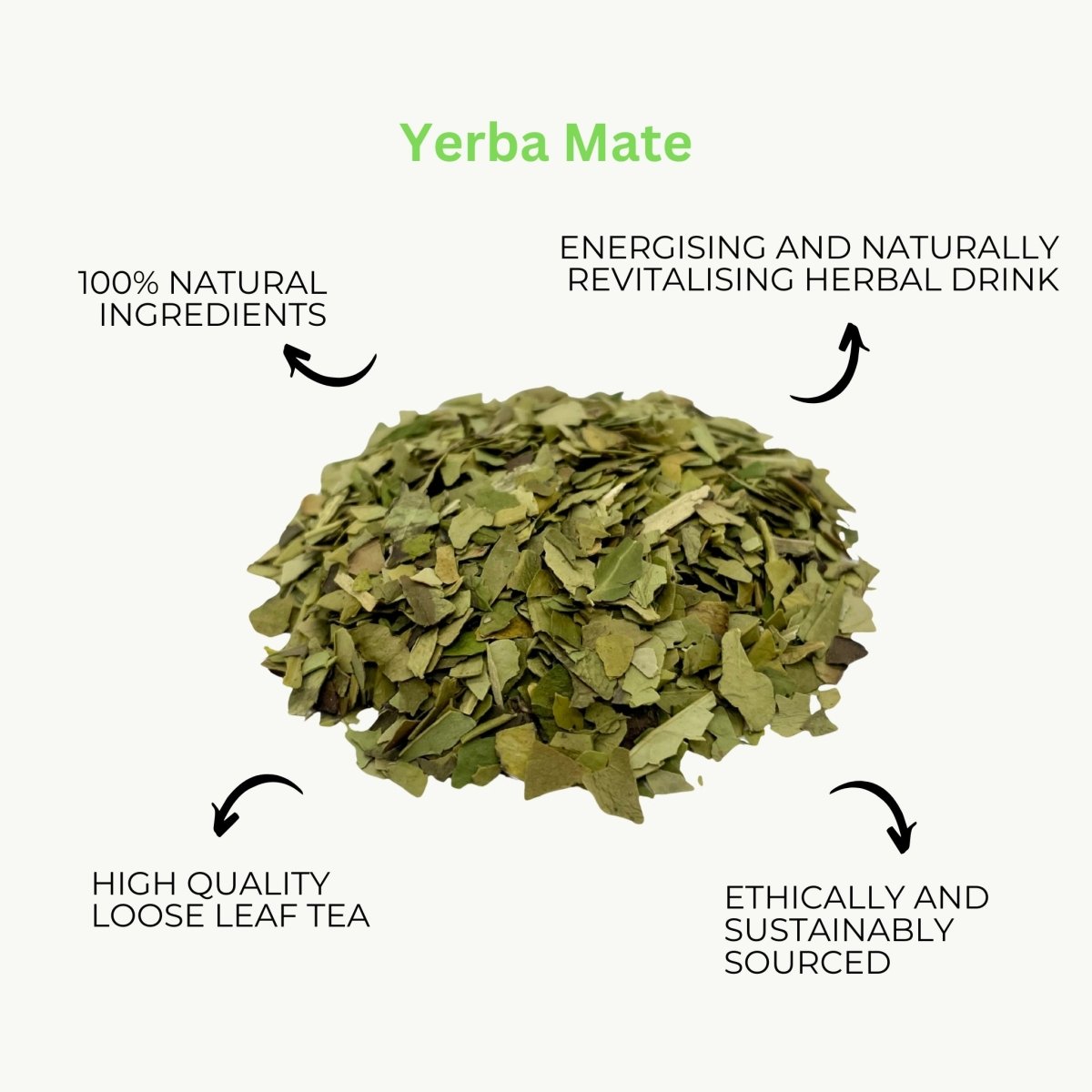 Camellios Yerba Mate Loose Leaf Tea - Choice of Weight