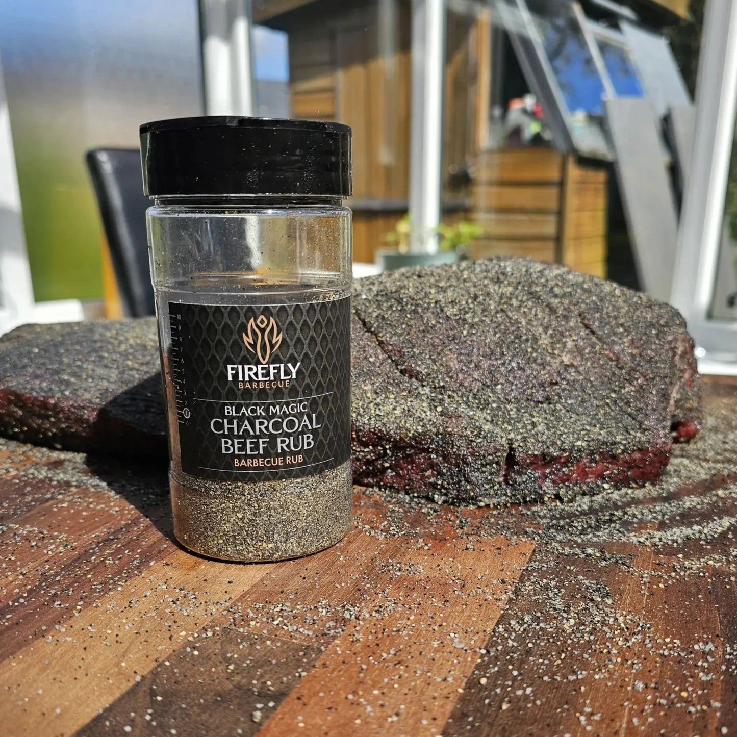 FireFly Barbecue Black Magic Charcoal Beef Rub