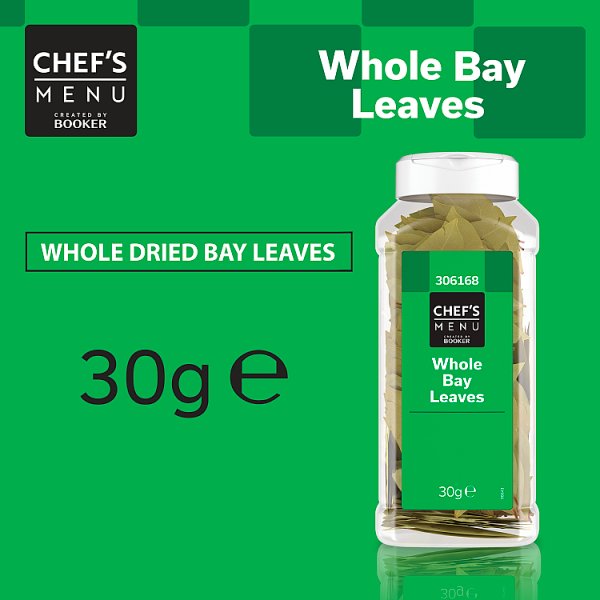 Chef's Menu Whole Bay Leaves - 30g