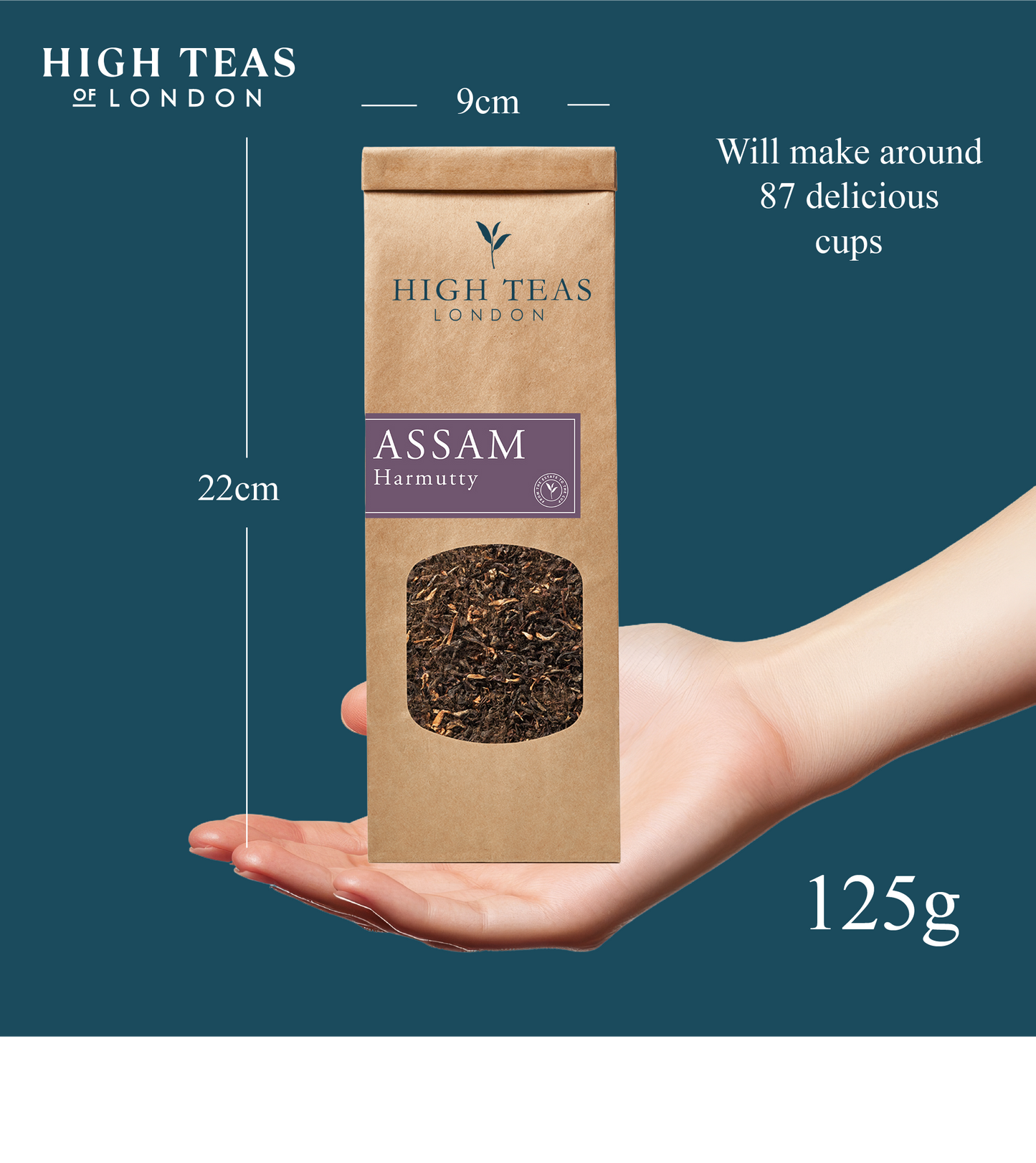 High Teas Assam Hunwal TGFOP1 2nd Flush Loose Leaf Black Tea - Choice of Weight