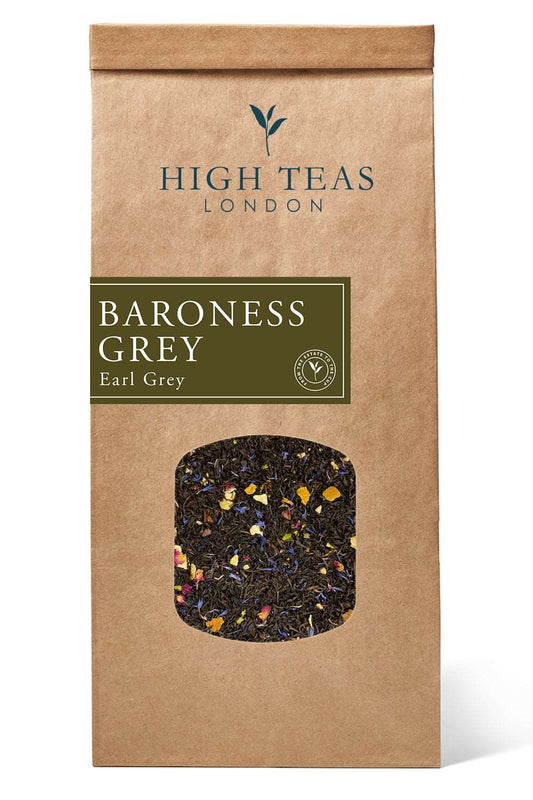 High Teas Baroness Grey Blend Loose Leaf Black Tea - Choice of Weight