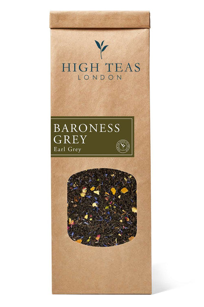 High Teas Baroness Grey Blend Loose Leaf Black Tea - Choice of Weight