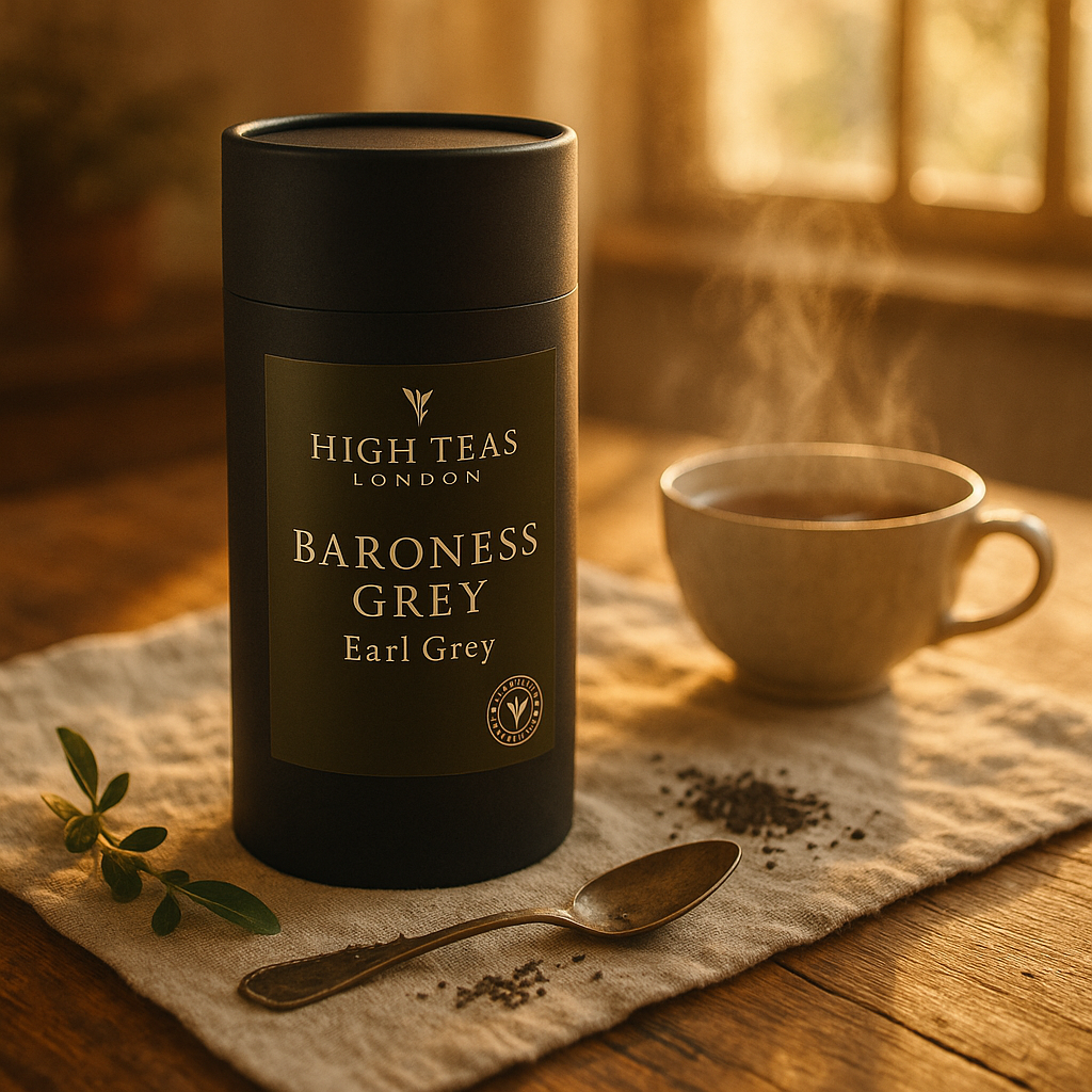 High Teas Baroness Grey Blend Loose Leaf Black Tea - Choice of Weight