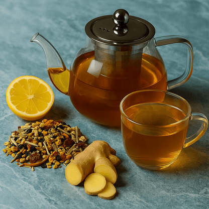 Camellios Ginger & Lemongrass Loose Leaf Tea - Choice of Weight