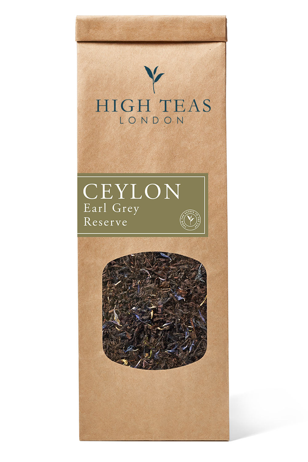 High Teas Earl Grey Reserve with Cornflowers Loose Leaf Black Tea - Choice of Weight