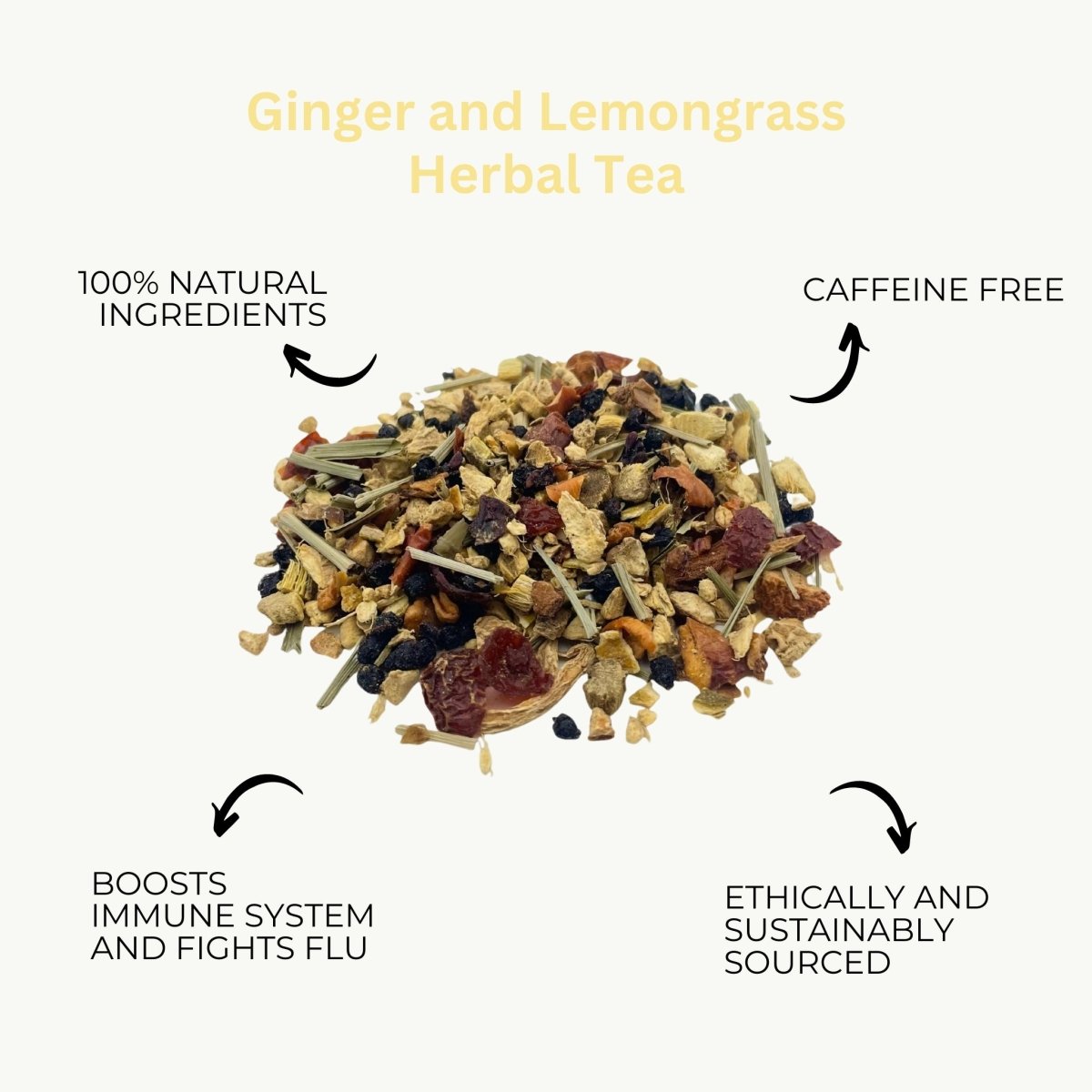 Camellios Herbal Loose Leaf Tea Selection - 3 Pack