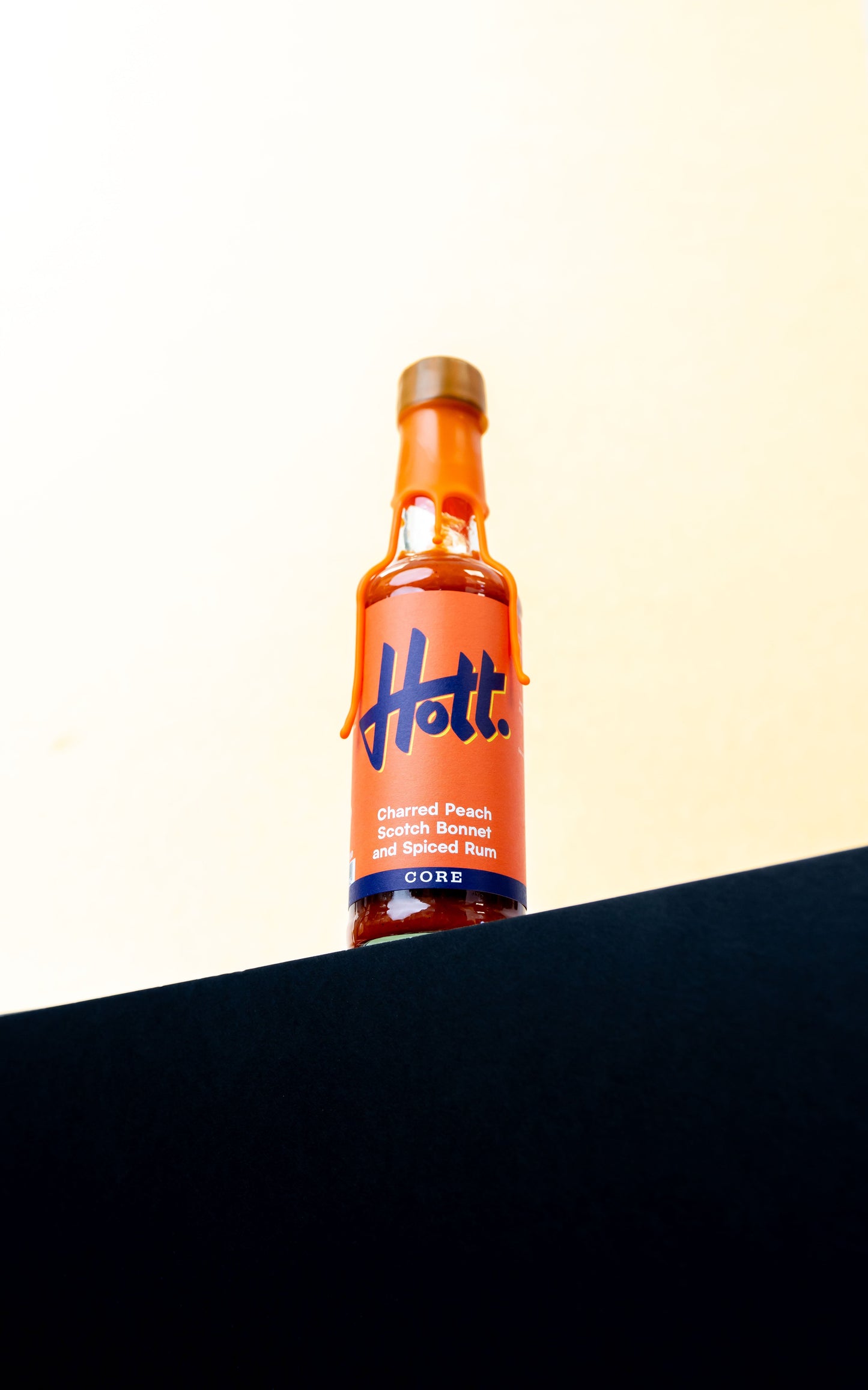 Hott. - Charred Peach, Scotch Bonnet and Spiced Rum Hott Sauce