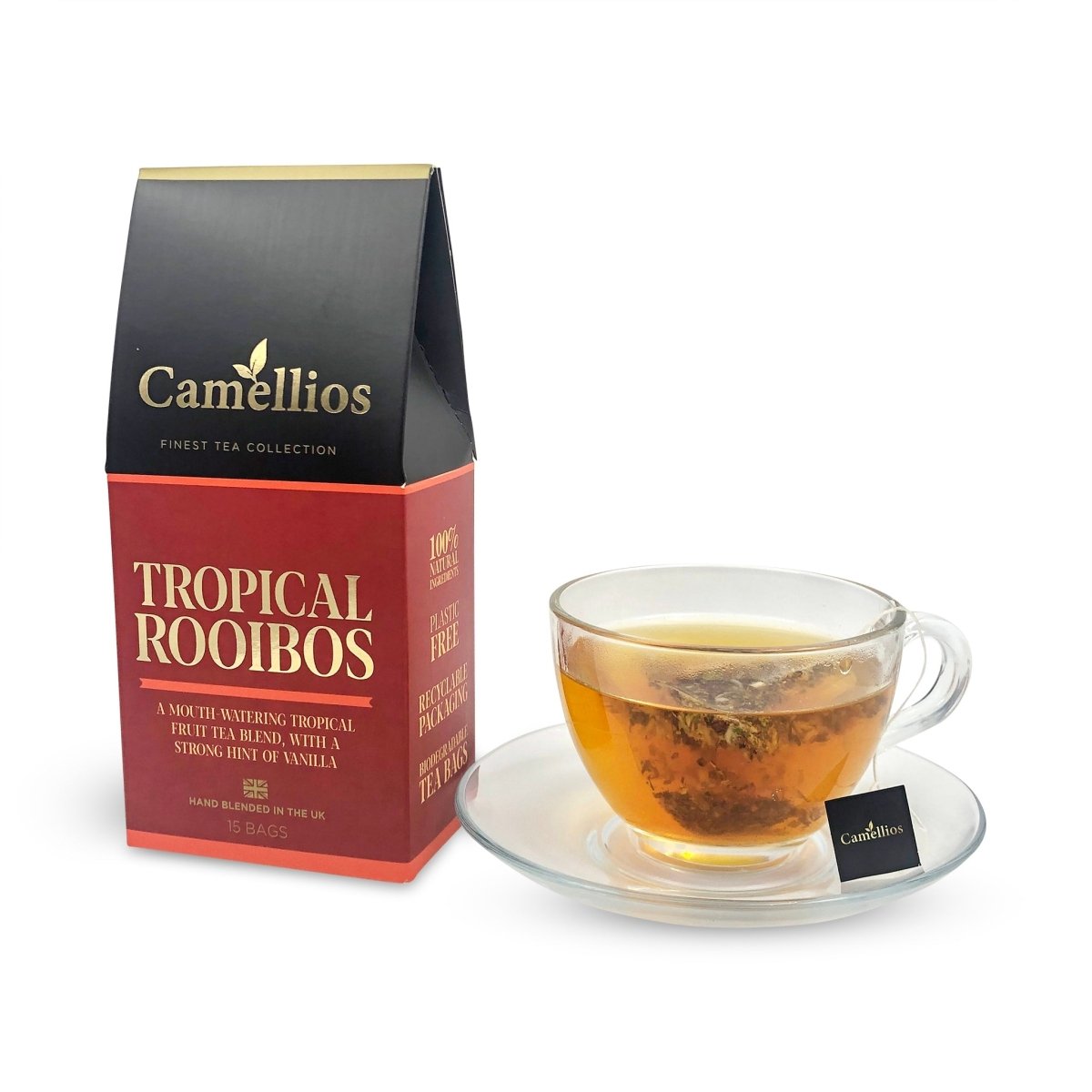 Camellios Tropical Rooibos Tea Bags - Choice of Quantity
