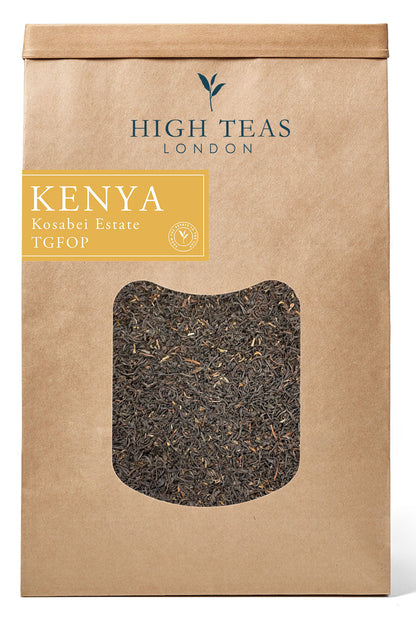 High Teas Kenya Kosabei Estate TGFOP Loose Leaf Black Tea - Choice of Weight