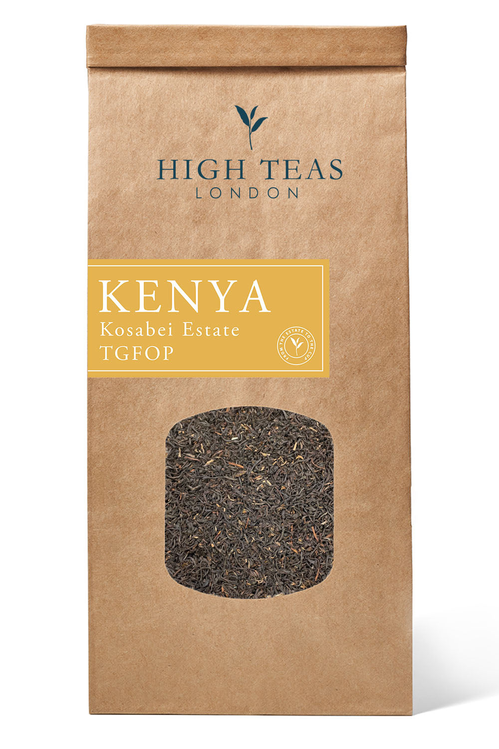 High Teas Kenya Kosabei Estate TGFOP Loose Leaf Black Tea - Choice of Weight
