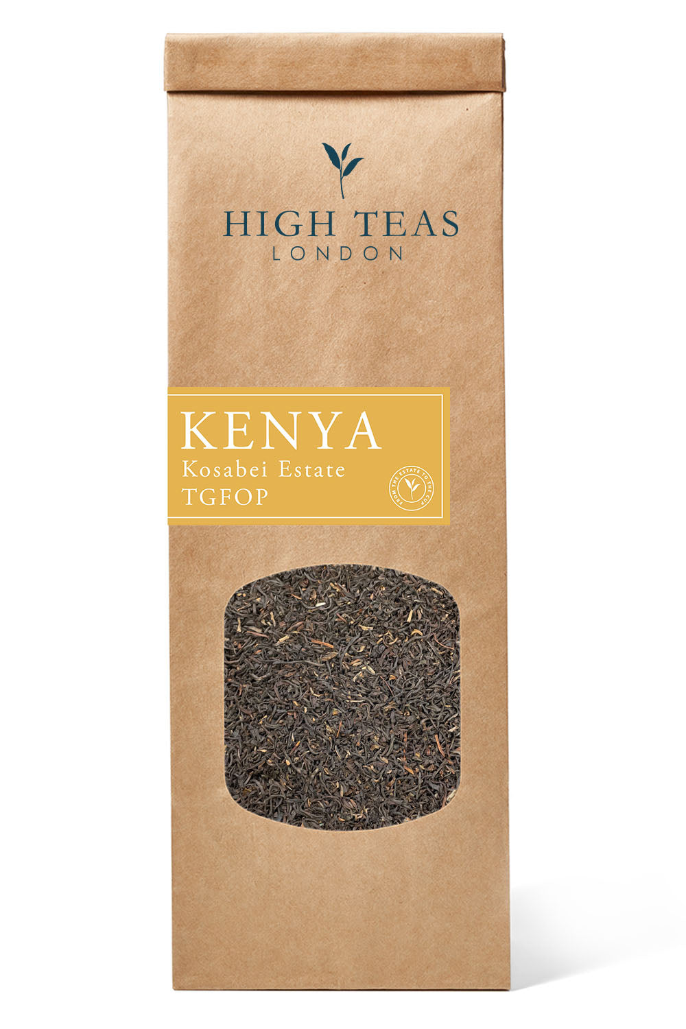 High Teas Kenya Kosabei Estate TGFOP Loose Leaf Black Tea - Choice of Weight