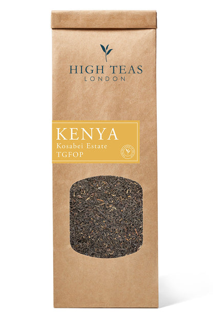 High Teas Kenya Kosabei Estate TGFOP Loose Leaf Black Tea - Choice of Weight