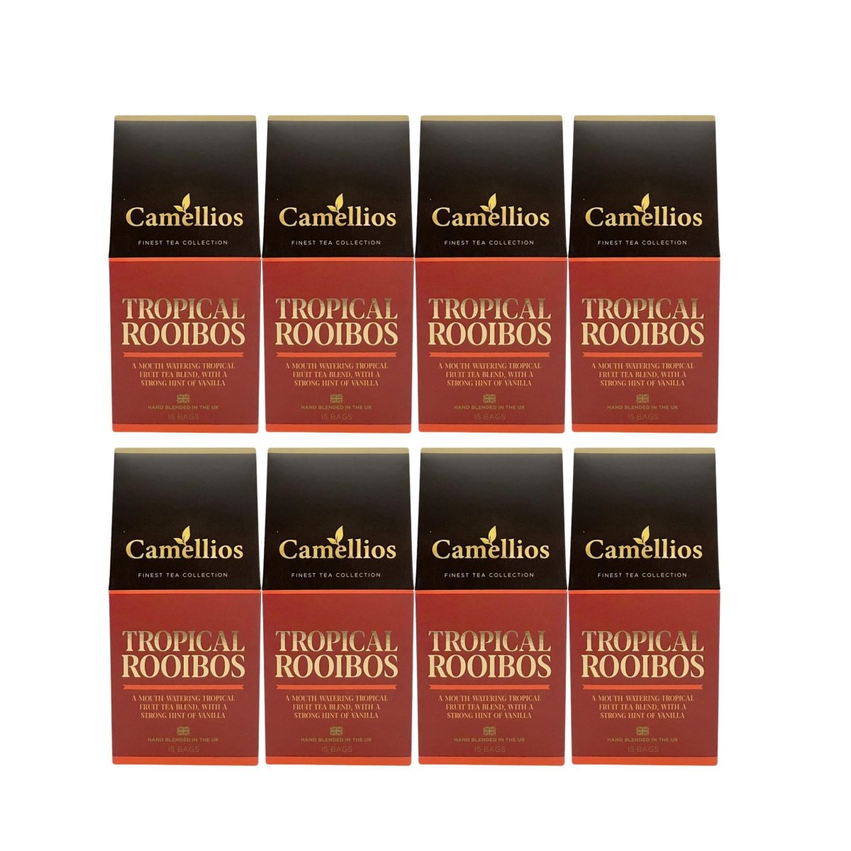 Camellios Tropical Rooibos Tea Bags - Choice of Quantity