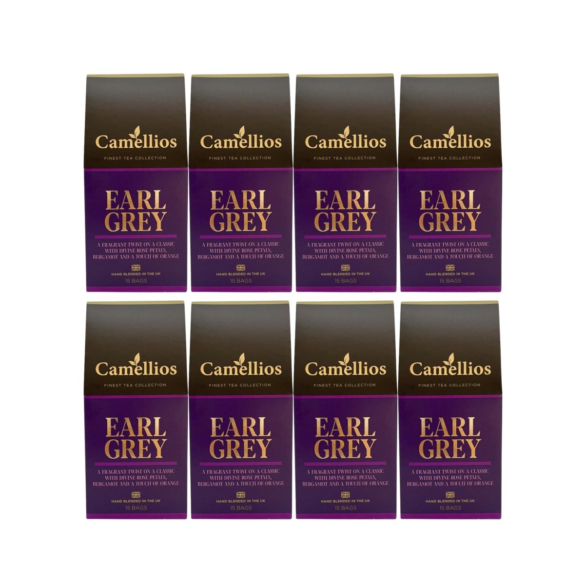 Camillios Earl Grey Tea Bags- Choice of Quantity