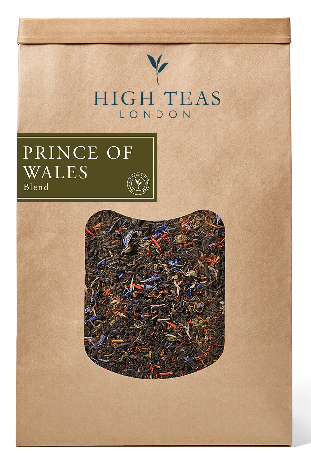 High Teas Prince of Wales Blend Loose Leaf Black Tea - Choice of Weight