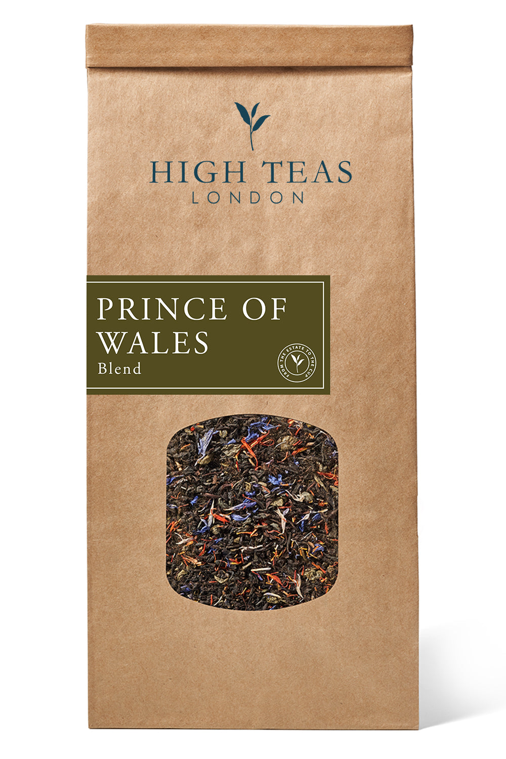 High Teas Prince of Wales Blend Loose Leaf Black Tea - Choice of Weight