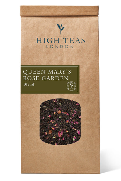 High Teas Queen Mary's Rose Garden Loose Leaf Black Tea - Choice of Weight