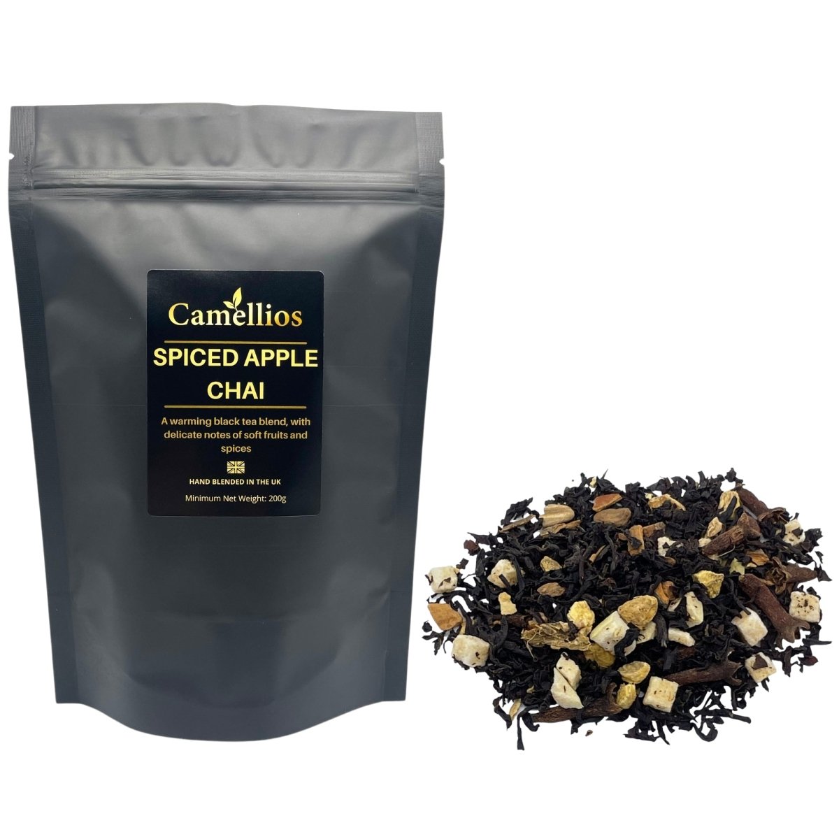 Camellios Spiced Apple Chai Loose Leaf Tea - Choice of Weight
