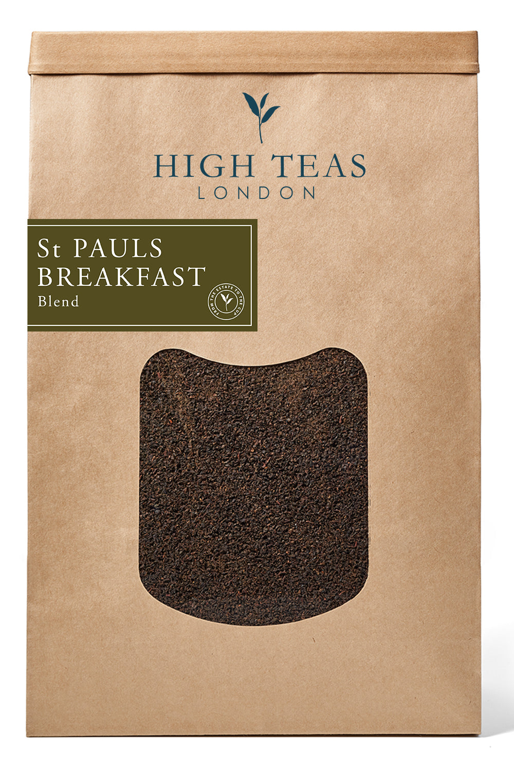 High Teas St Pauls Fine London Breakfast Blend Loose Leaf Black Tea - Choice of Weight