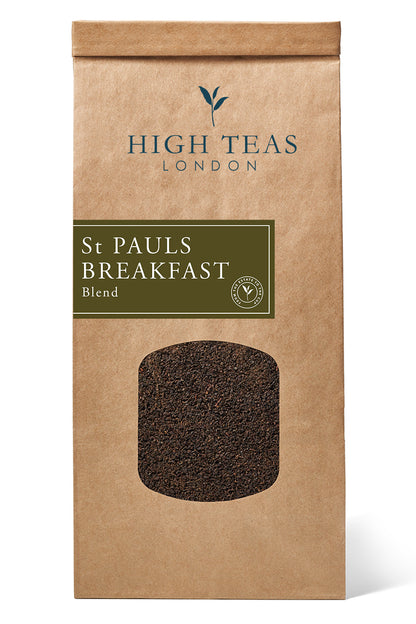 High Teas St Pauls Fine London Breakfast Blend Loose Leaf Black Tea - Choice of Weight