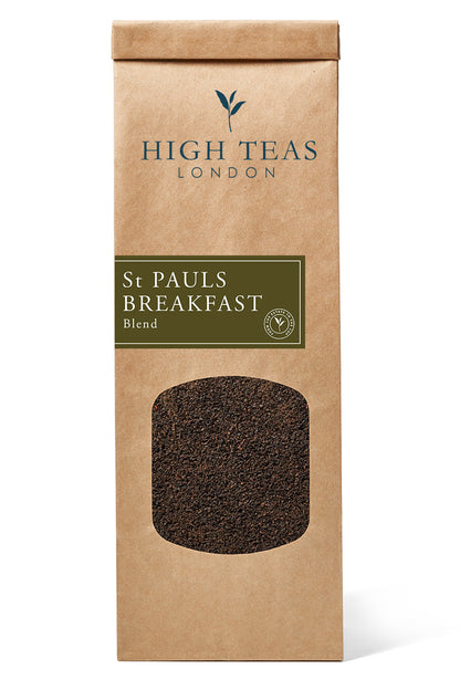 High Teas St Pauls Fine London Breakfast Blend Loose Leaf Black Tea - Choice of Weight