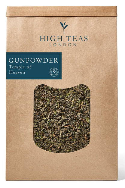 High Teas Gunpowder "Temple of Heaven" Loose Leaf Green Tea - Choice of Weight