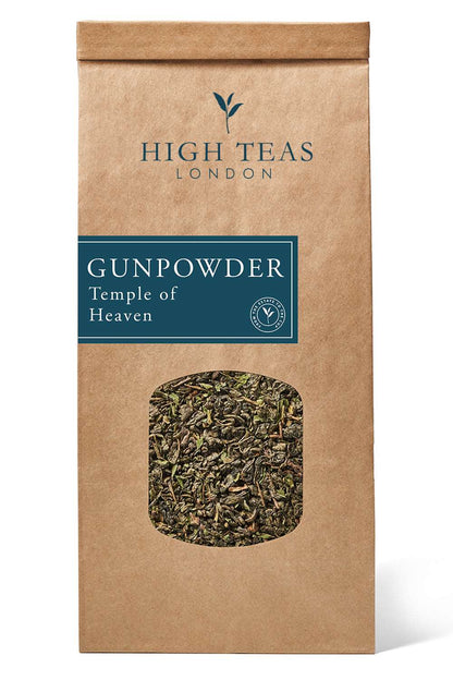 High Teas Gunpowder "Temple of Heaven" Loose Leaf Green Tea - Choice of Weight