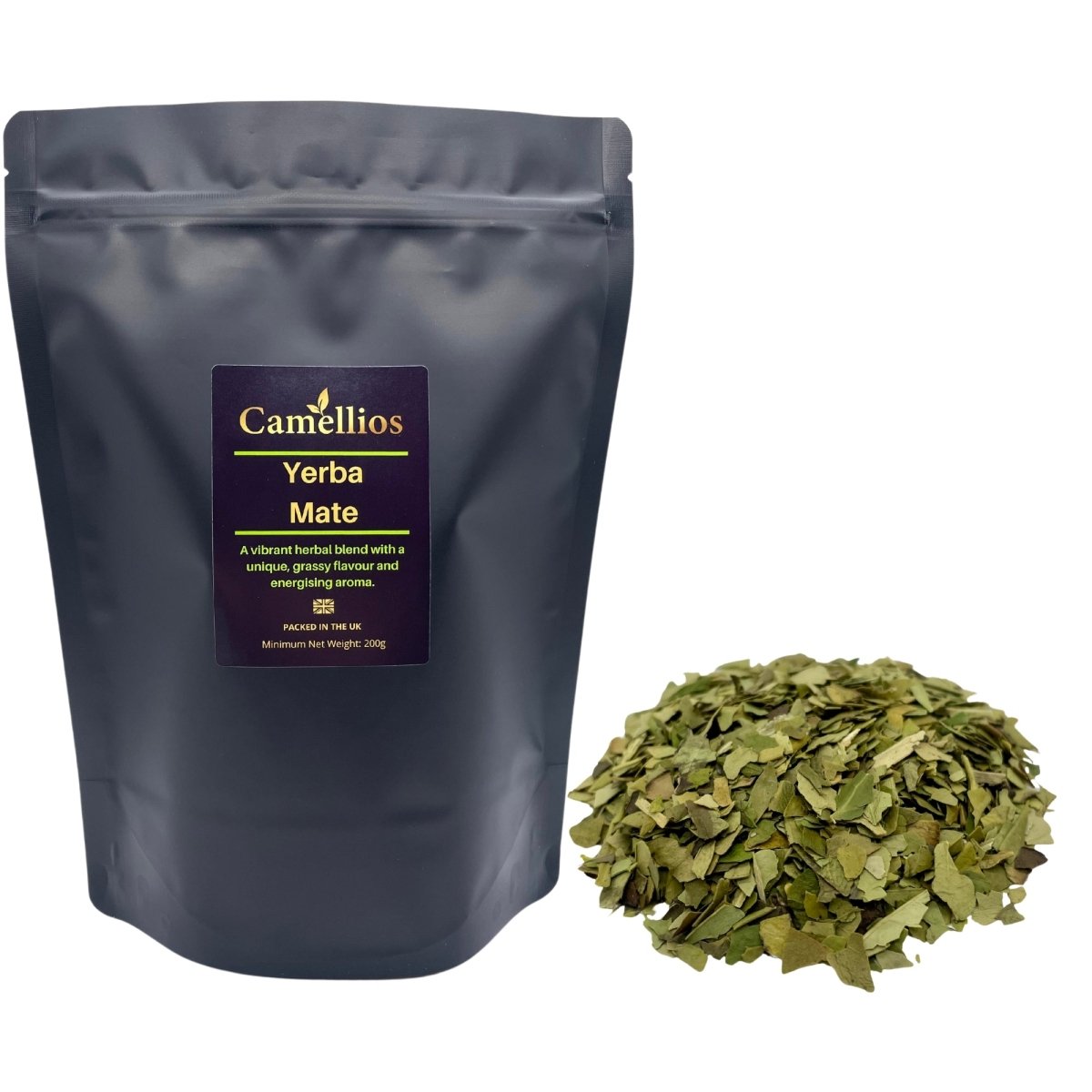 Camellios Yerba Mate Loose Leaf Tea - Choice of Weight