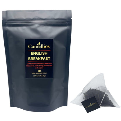 Camellios English Breakfast Tea Bags - Choice of Quantity