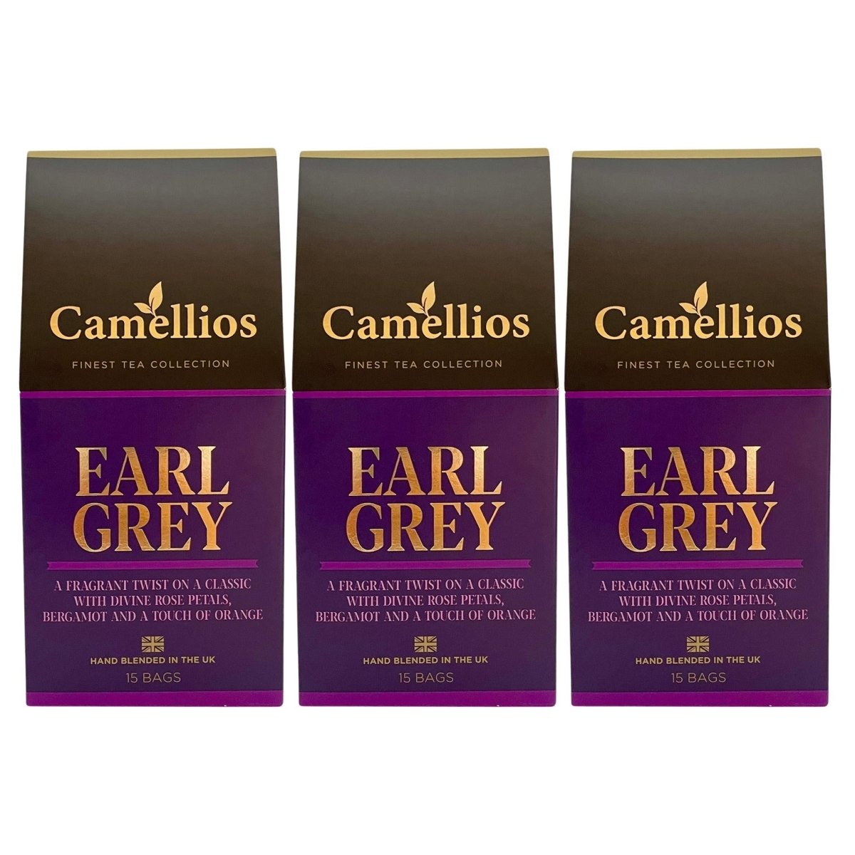 Camillios Earl Grey Tea Bags- Choice of Quantity