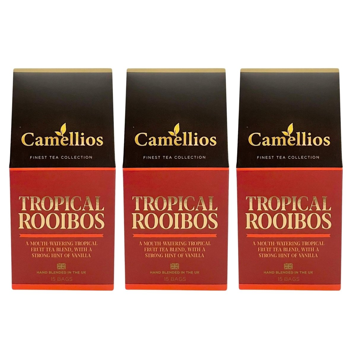 Camellios Tropical Rooibos Tea Bags - Choice of Quantity