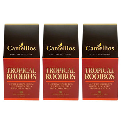 Camellios Tropical Rooibos Tea Bags - Choice of Quantity