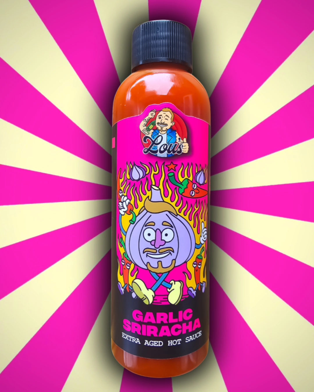 Lou's Brews XO Garlic Sriracha - 2 Year Aged