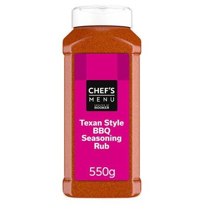 Chef's Menu Texan Style BBQ Seasoning Rub - 550g