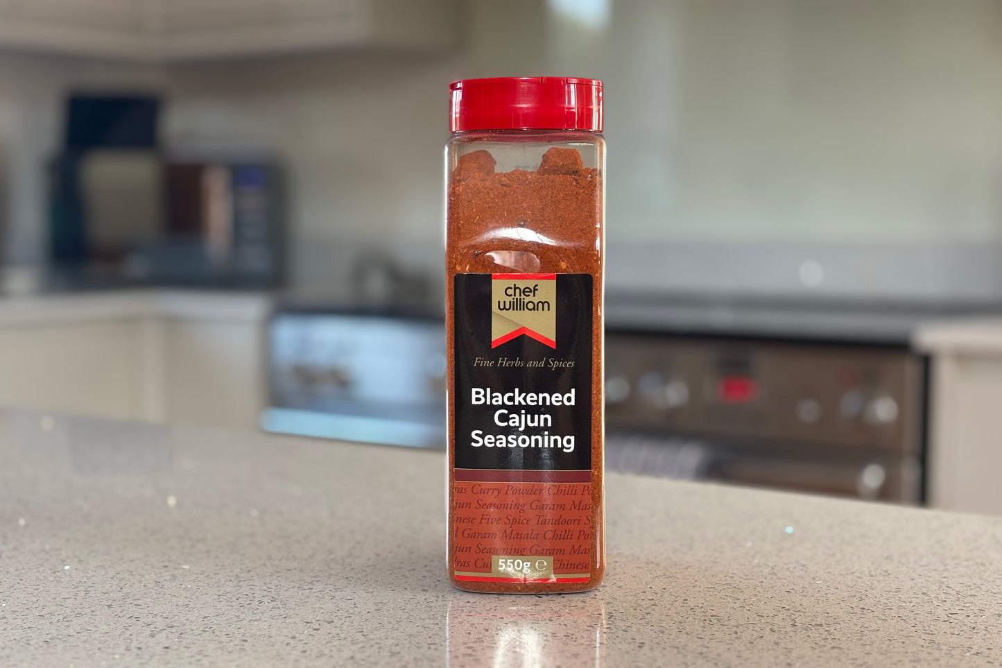 Chef William Blackened Cajun Seasoning 550g