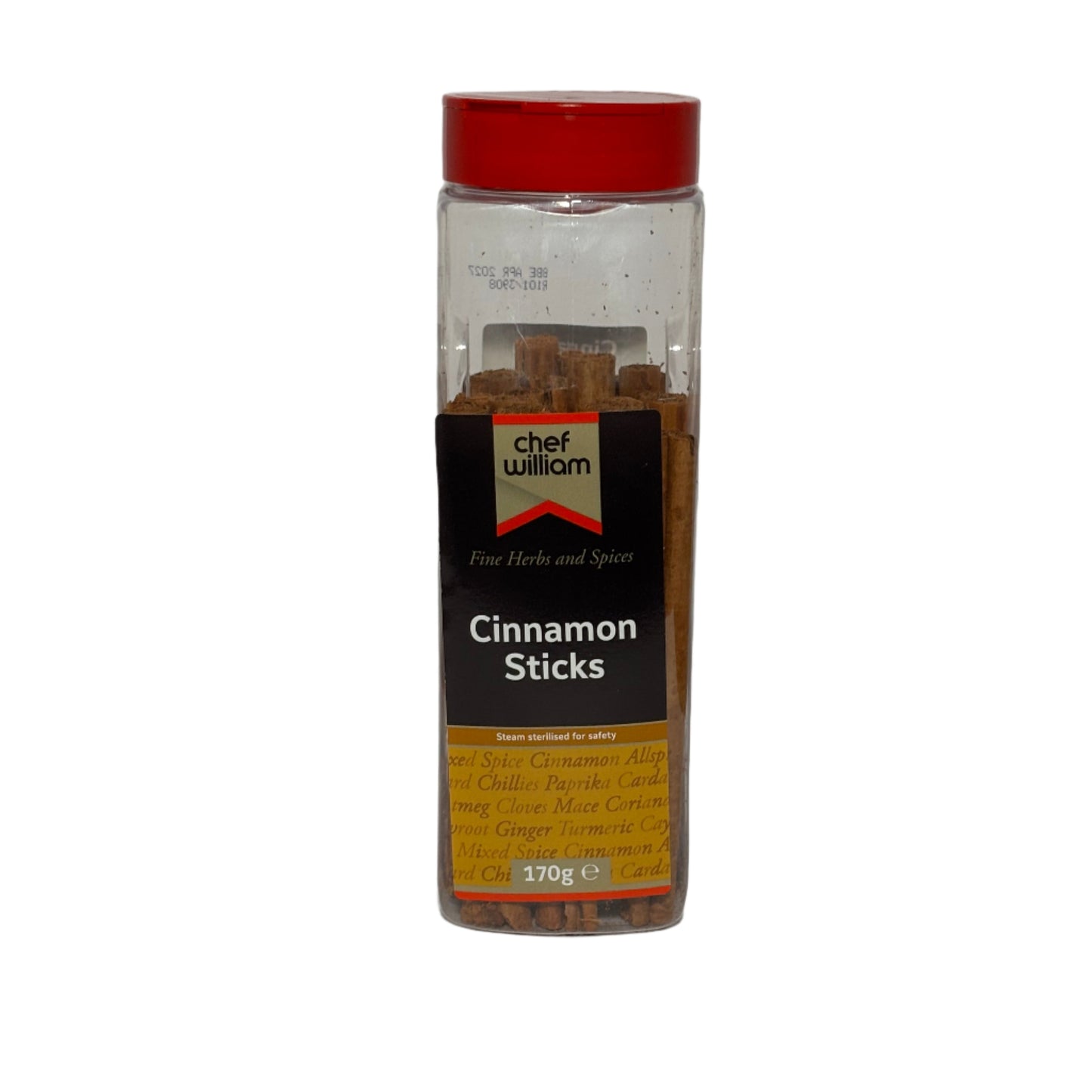 Chef William Cinnamon Sticks 170g