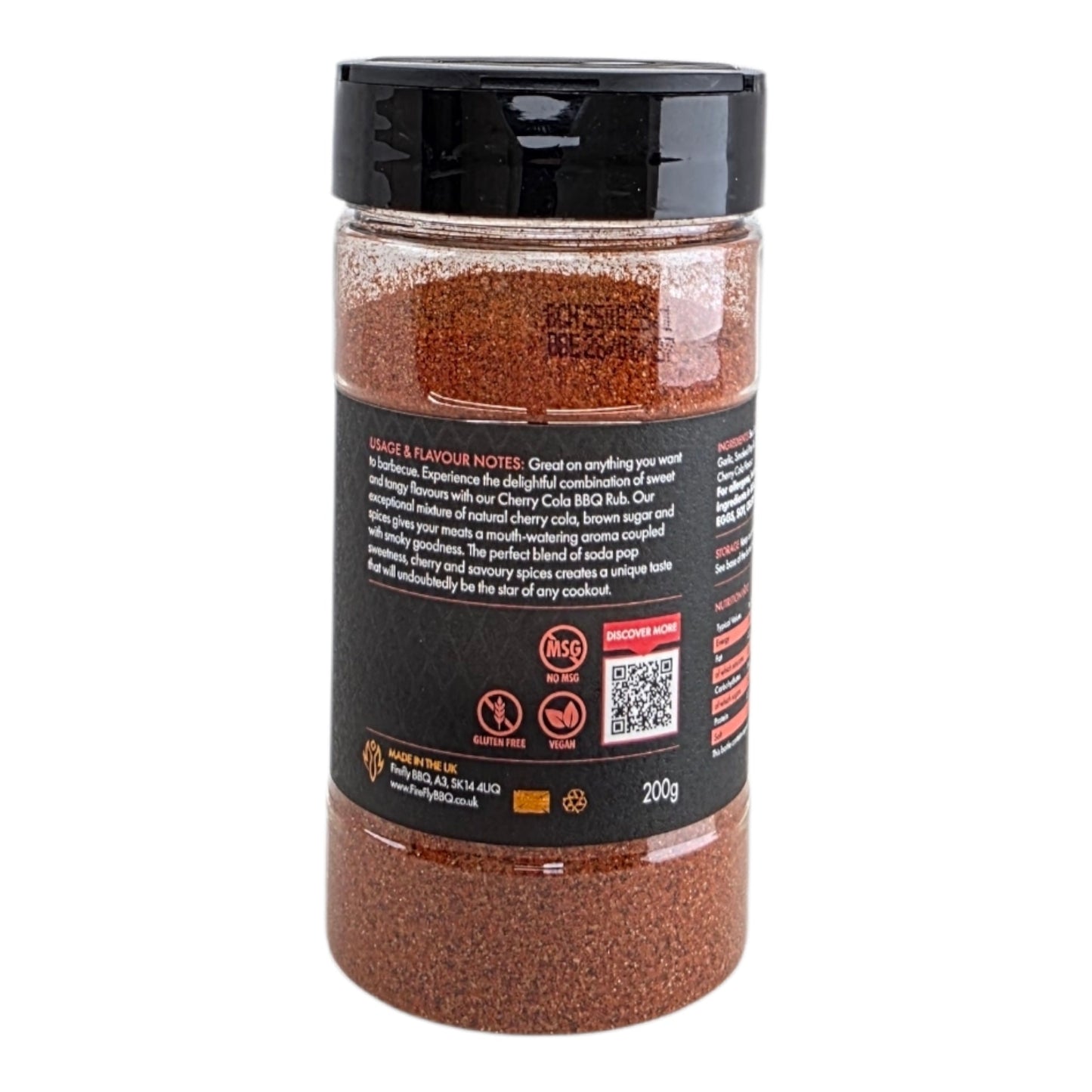 Firefly Barbecue Cherry Cola BBQ Rub