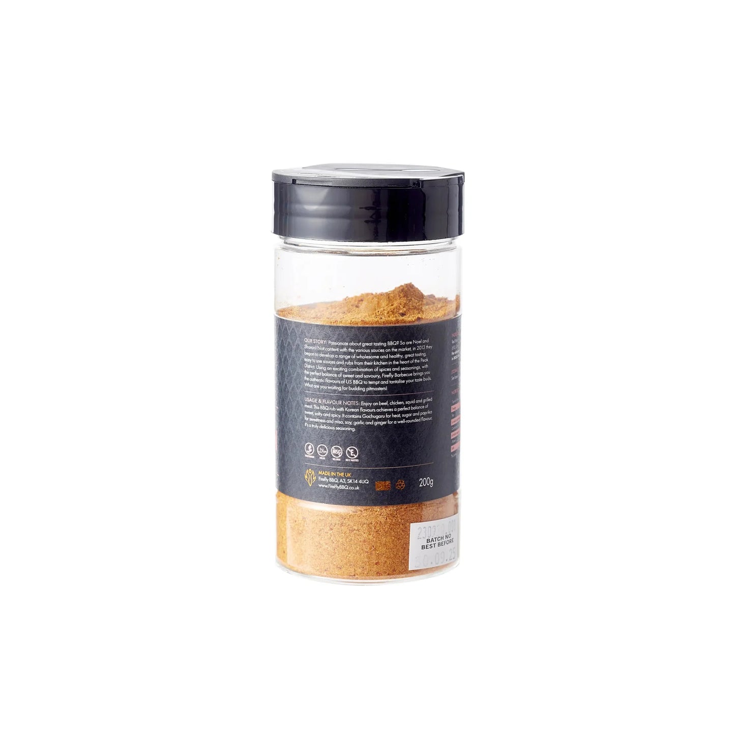 FireFly Barbecue Korean BBQ Umami Rub