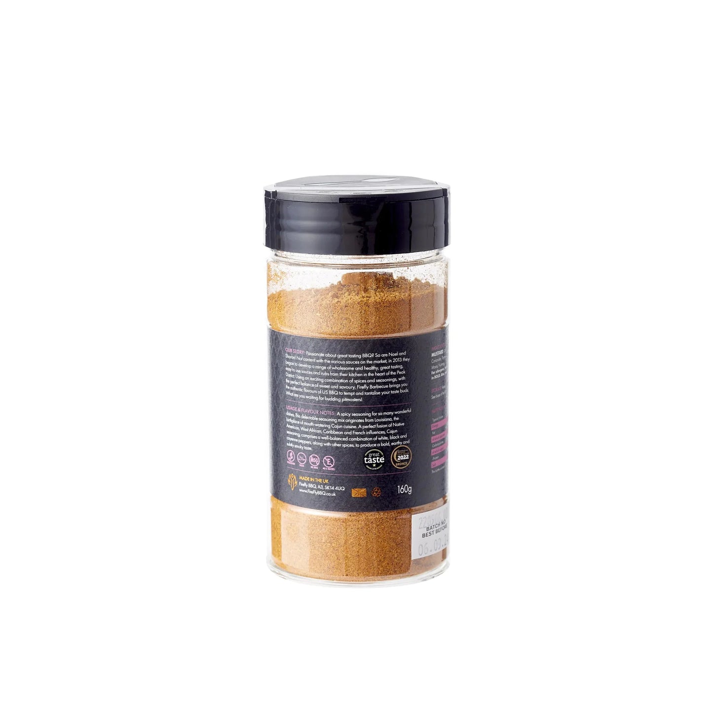 FireFly Barbecue Louisiana Spicy Cajun Seasoning Rub