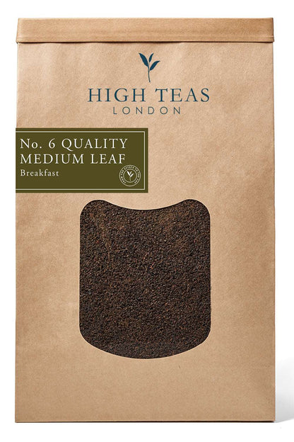 High Teas English Breakfast No.6 Medium Leaf Loose Black Tea - Choice of Weight
