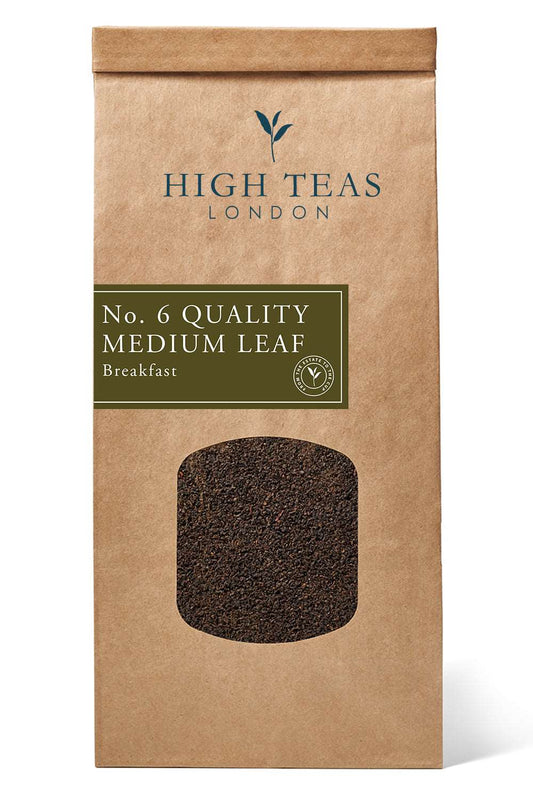 High Teas English Breakfast No.6 Medium Leaf Loose Black Tea - Choice of Weight