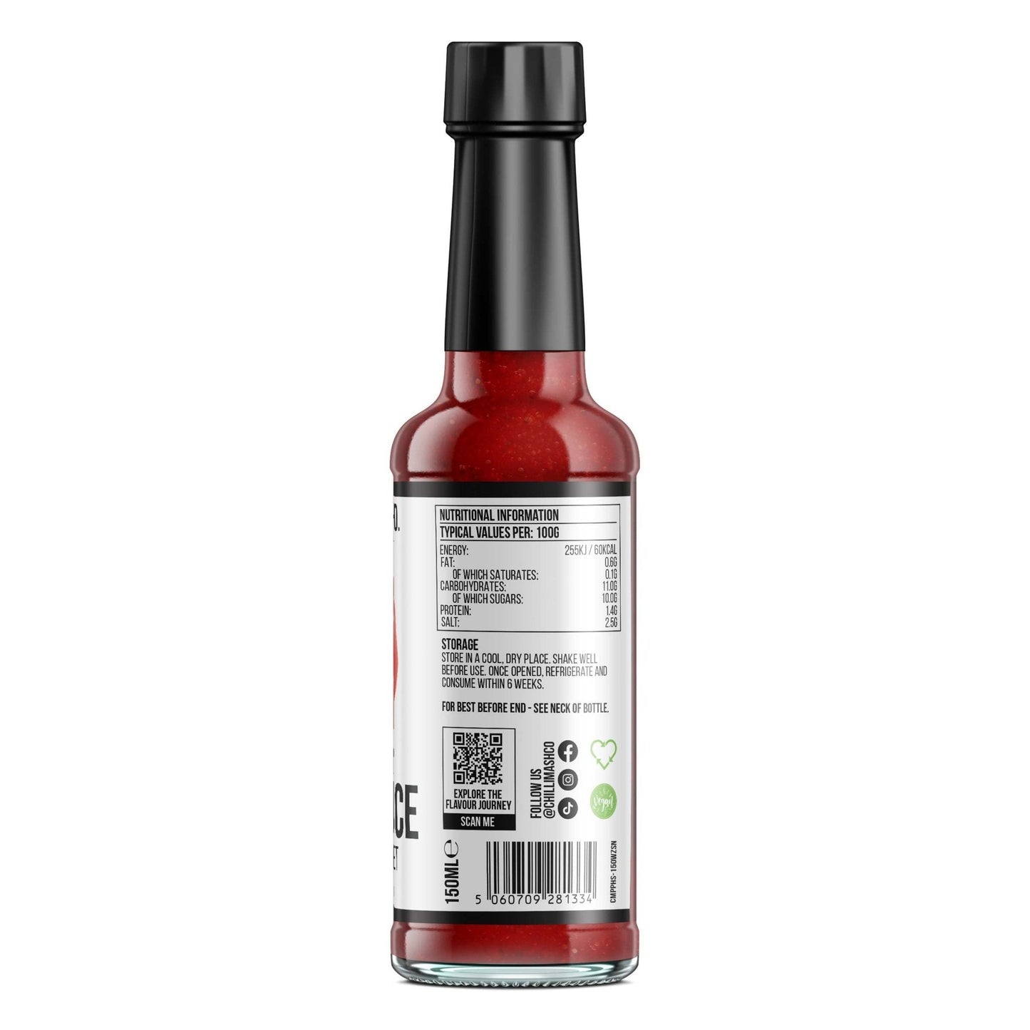 Chilli Mash Co. Piri Piri Style Hot Sauce - 150ml