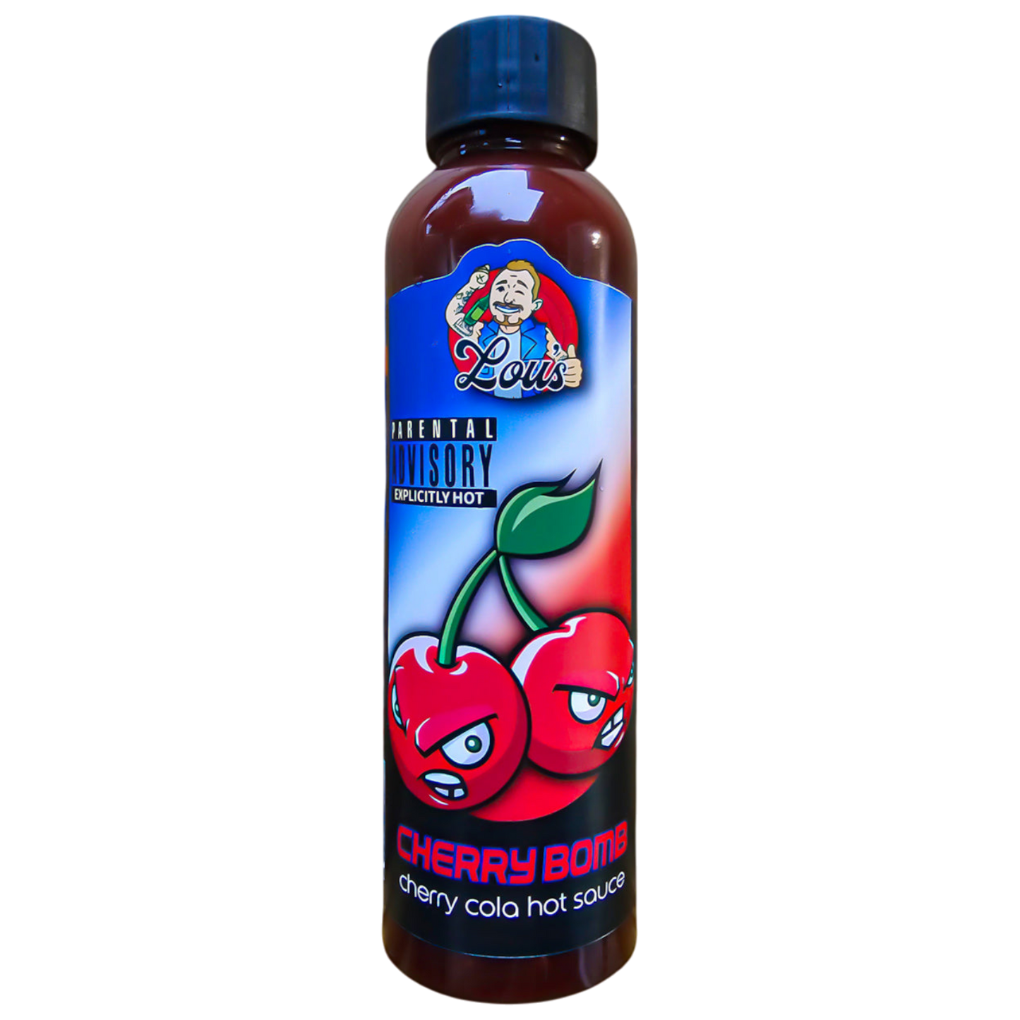 Lou's Brews Cherry Bomb - XX Hot Cherry Cola Hot Sauce