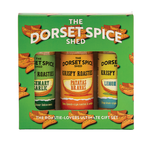 Krispie Roasties Roast Potato Seasoning Gift Pack for Roastie Lovers - Three fantastic flavours